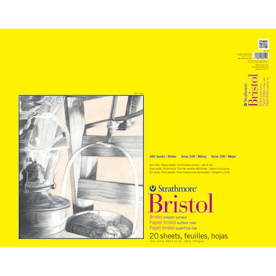 Strathmore® 300 Series Bristol Smooth Pad